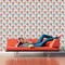 Manhattan Comfort Naperville, Vinyl Flower Power Wallpaper, 205 In X 33 Ft = 56 Sq Ft Naperville - alternate 3